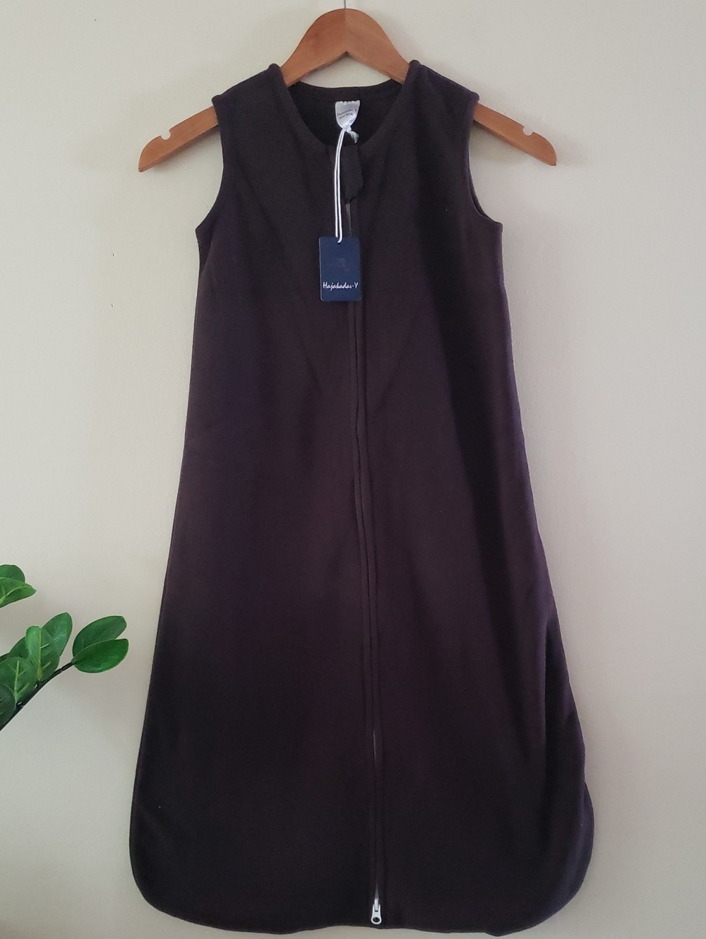Hajakadar Y BNWT Fleece Sleep Sack - Chocolate Brown - 18 -24 M